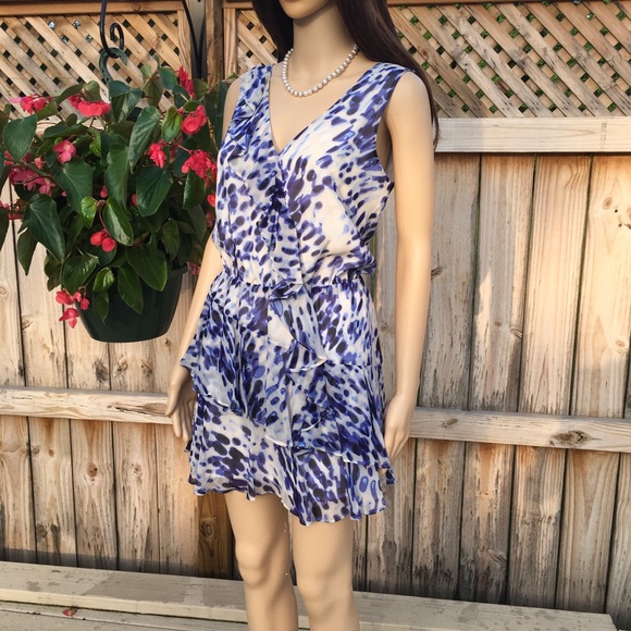 NWOT BCBGMAXAZRIA SILK DRESS - Picture 5 of 11